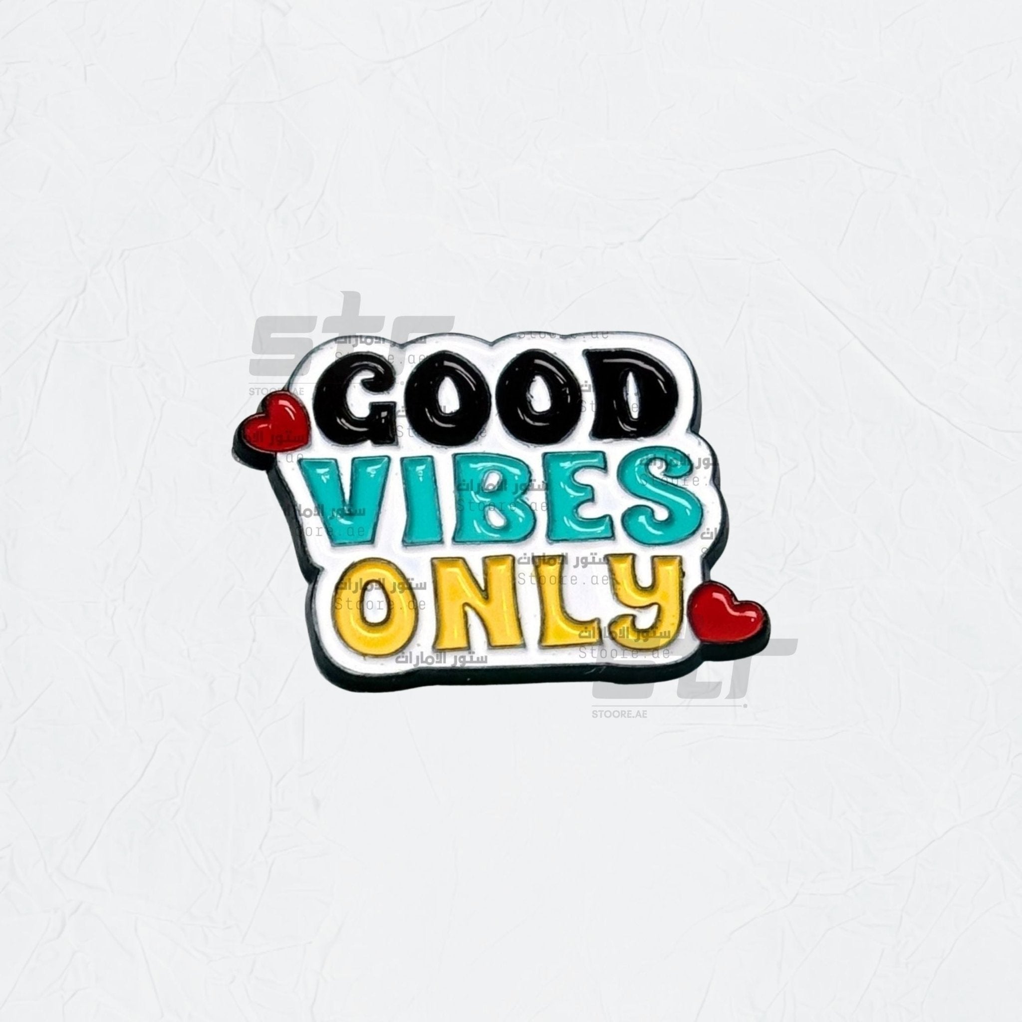 Badge GOOD VIBES ONLY